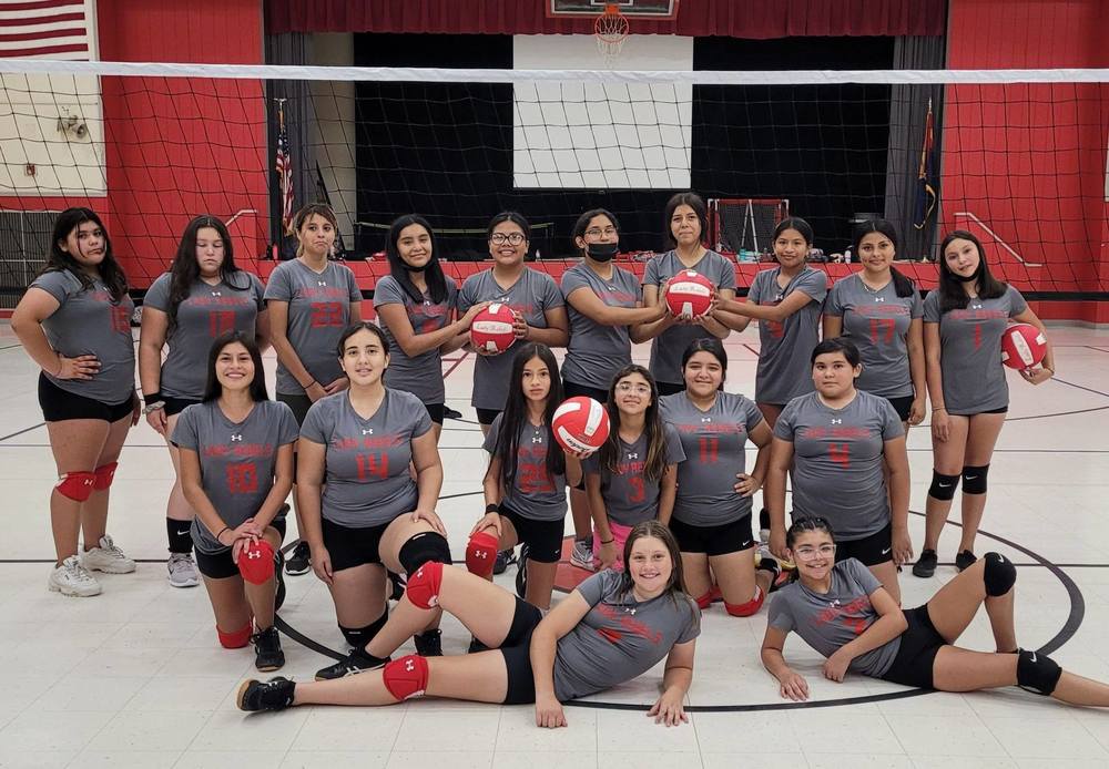 Lady Rebels Volleyball Team 2022