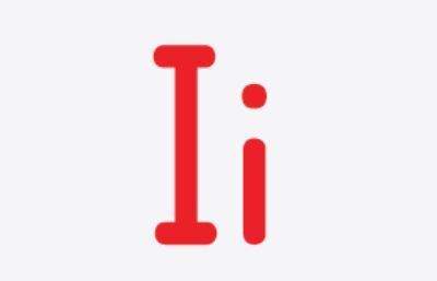 The letter "i"